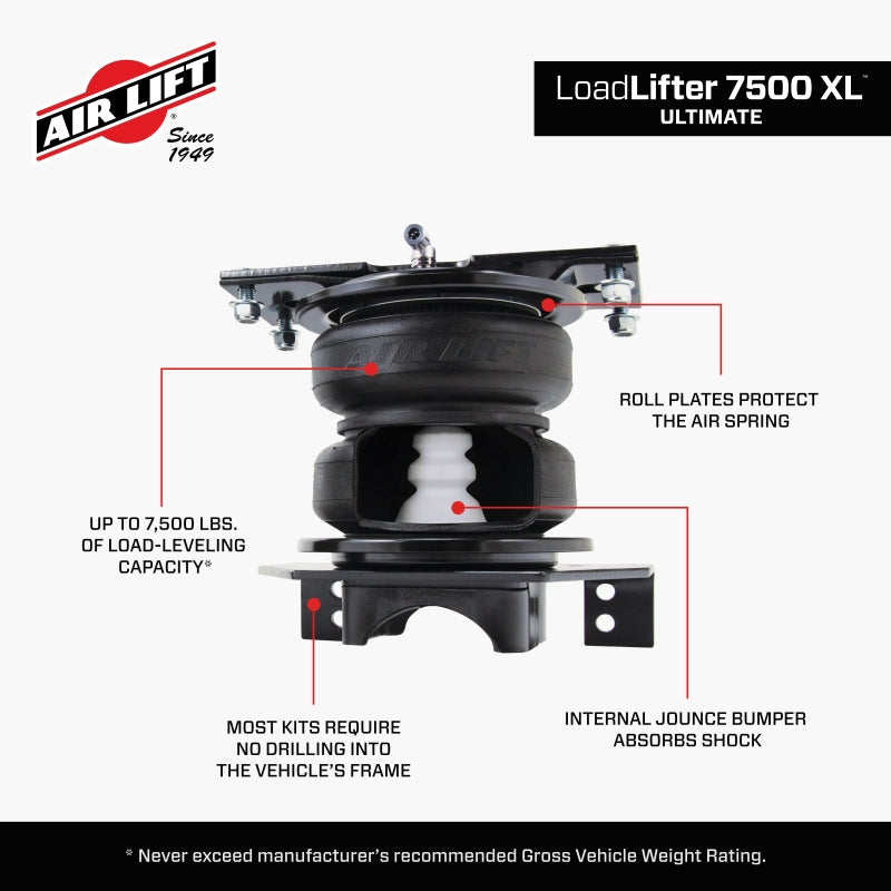 Air Lift LoadLifter 7500XL Ultimate Spring Kit for 2020+ Chevrolet Silverado 2500/3500