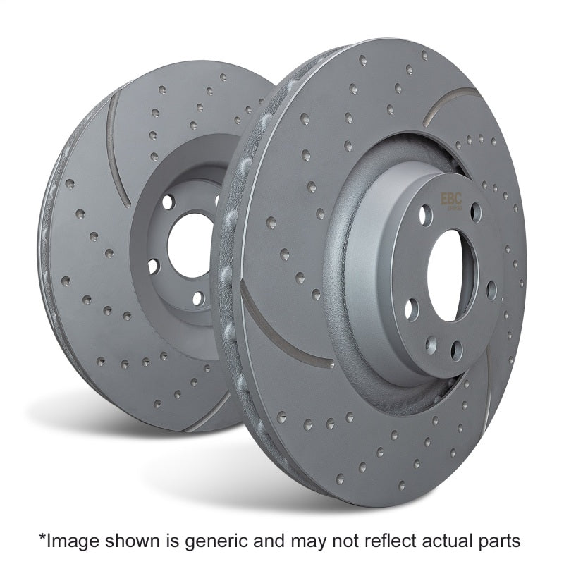 EBC 09-11 Dodge Ram 2500 Pick-up 5.7 2WD/4WD GD Sport Front Rotors