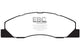 EBC 09-11 Dodge Ram 2500 Pick-up 5.7 2WD/4WD Greenstuff Front Brake Pads