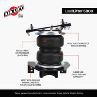 Air Lift LoadLifter 5000 Air Spring Kit 17 Ford Super Duty Pick Up