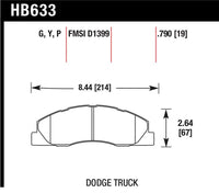 Hawk LTS Street Brake Pads