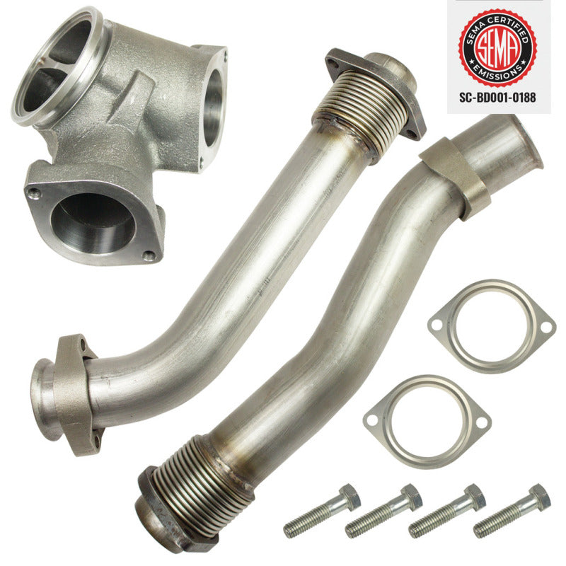 BD Diesel UpPipe Kit - Ford 1999.5-2003 7.3L PowerStroke
