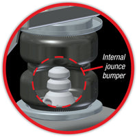 Air Lift Replacement Air Spring - LoadLifter 5000 Ultimate Bellows Type w/ internal Jounce Bumper
