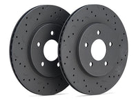 Hawk Talon 2006 Dodge Ram 1500 Extended Crew Cab Pickup Drilled and Slotted Rear Brake Rotor Set