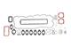 Fleece Performance 07.5-18 Dodge 2500-3500 Cummins 6.7L Upper Gasket Set (w/o Head Gasket)