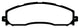 EBC 13+ Ford F250 (inc Super Duty) 6.2 (2WD) Extra Duty Rear Brake Pads
