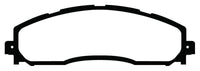 EBC 13+ Ford F250 (inc Super Duty) 6.2 (2WD) Greenstuff Rear Brake Pads