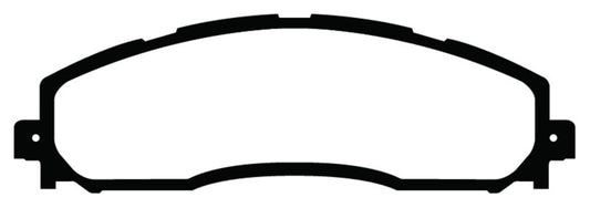 EBC 13+ Ford F250 (inc Super Duty) 6.2 (2WD) Greenstuff Rear Brake Pads