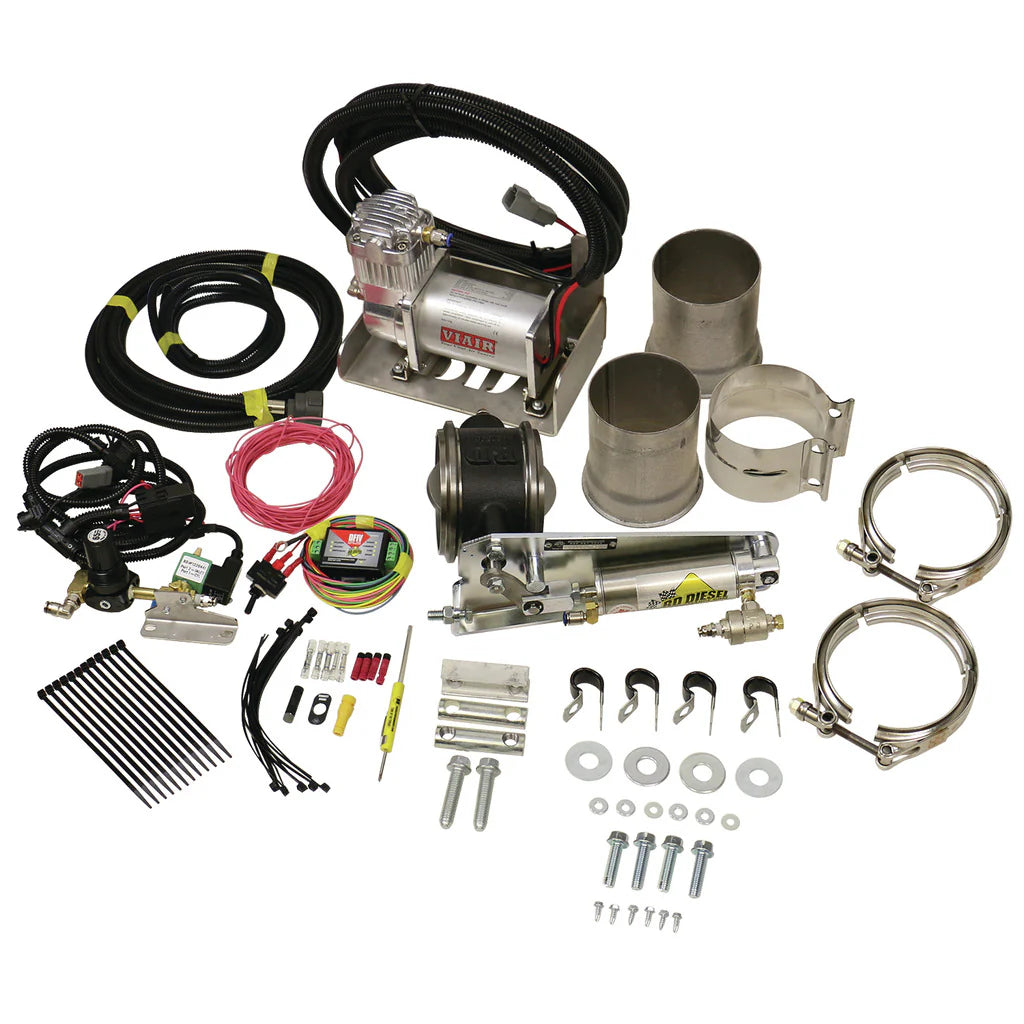 4-inch Exhaust Brake with air compressor - Universal Install