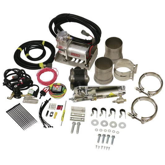 4-inch Exhaust Brake with air compressor - Universal Install