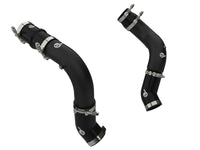 aFe BladeRunner 3in & 3-1/2in AL Hot and Cold Charge Pipe Kit Black RAM Diesel Trucks 25-26 L6-6.7L