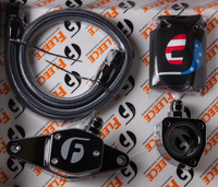 Fleece Performance 98.5-02 VP Coolant Bypass Kit w/ Stainless Steel Braided Line