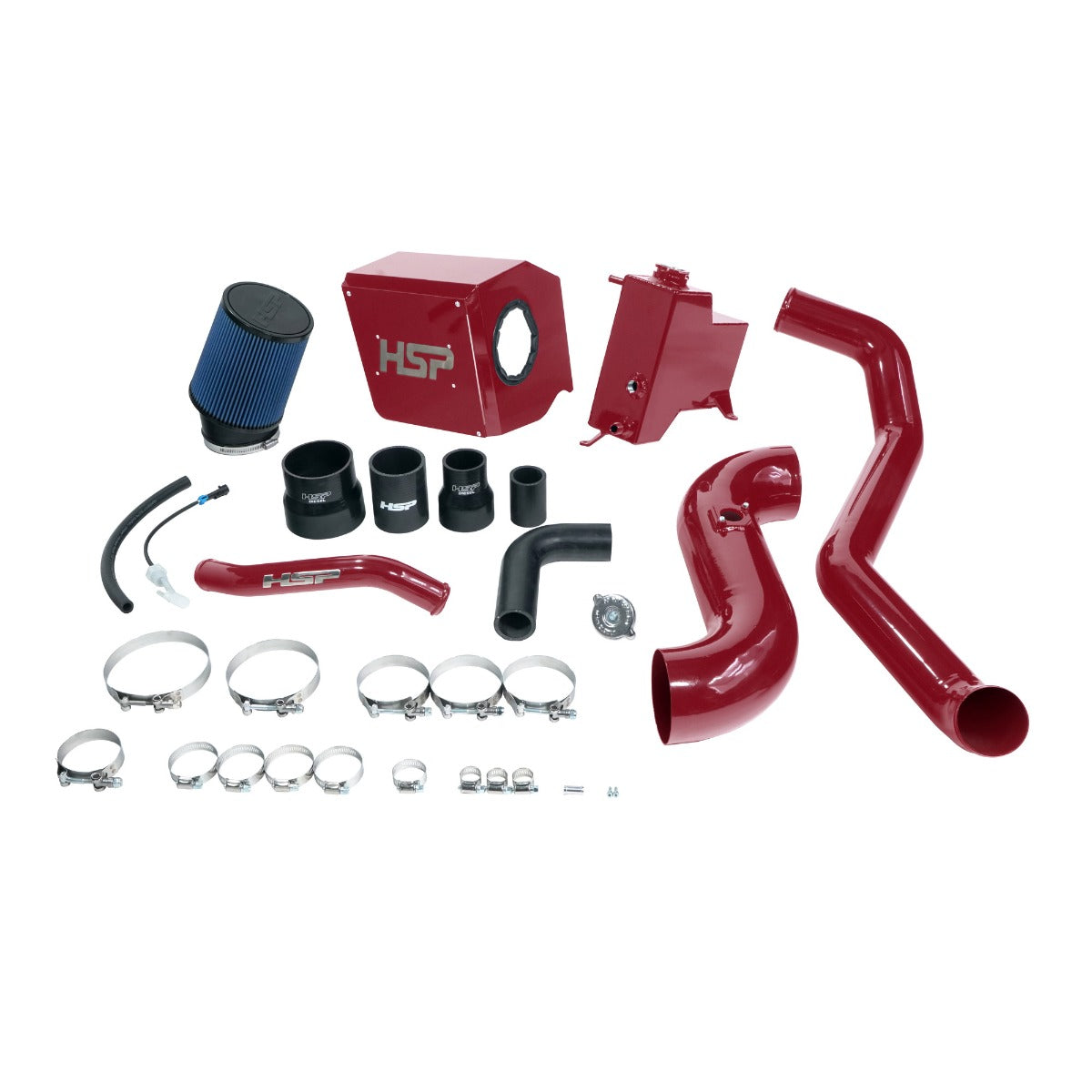 HSP Diesel Deluxe No Bridge Cold Side Bundle Kit For 2011-2012 Chevrolet GMC