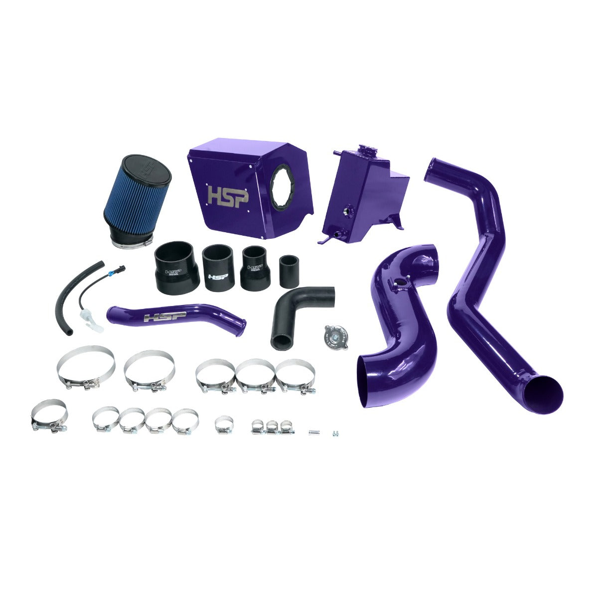 HSP Diesel Deluxe No Bridge Cold Side Bundle Kit For 2011-2012 Chevrolet GMC