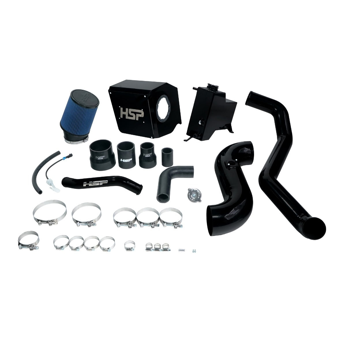 HSP Diesel Deluxe No Bridge Cold Side Bundle Kit For 2011-2012 Chevrolet GMC