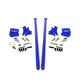 HSP Diesel Chevy GMC 70-inch bolt-on traction bars for drivetrain and chassis, 4-inch axle diameter, durable steel construction