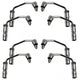 Industrial Injection Replacement Injector Line Set 01-04 6.6L LB7 Duramax