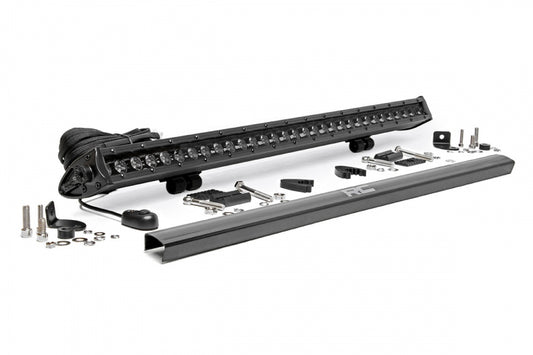 30 Inch Black Series LED Light Bar Single Row