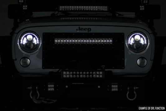 30 Inch Black Series LED Light Bar Curved | Single Row