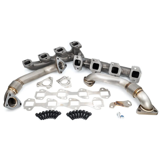 PPE 2001-2004 (FED / 2001 CA) GM 6.6L Duramax High-Flow Exhaust Manifold and Up-Pipe Kit