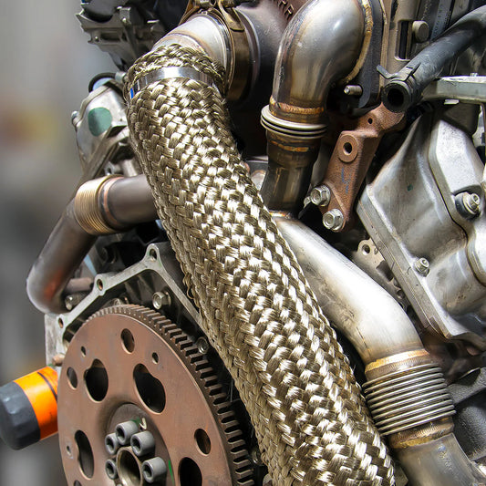 2002-2004 (CA) GM 6.6L Duramax High-Flow 304 Stainless Steel Down Pipe