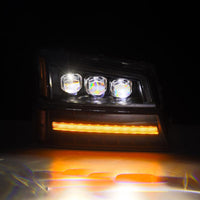 ALPHAREX 880256 NOVA-SERIES BLACK LED PROJECTOR HEADLIGHTS