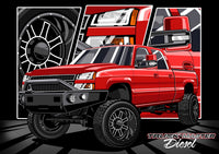 Autographed Truck Master Cards