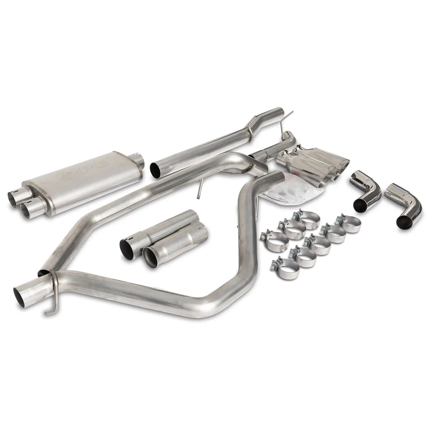 2014-2019 GM 1500 5.3L V8 CAT-BACK EXHAUST SYSTEM DUAL EXIT
