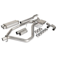 2014-2019 GM 1500 5.3L V8 CAT-BACK EXHAUST SYSTEM DUAL EXIT