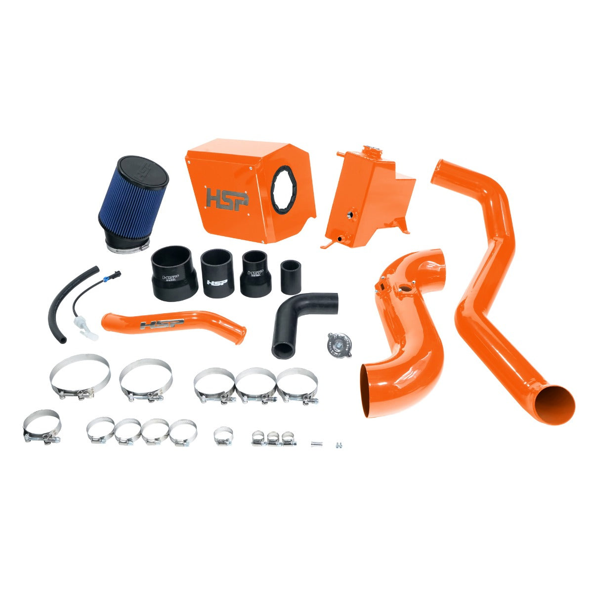 HSP Diesel Deluxe No Bridge Cold Side Bundle Kit For 2013-2014 Chevrolet GMC
