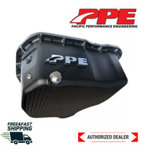 PPE Deep Engine Oil Pan GM 6.6L 11-16 - Black (18 Hole)