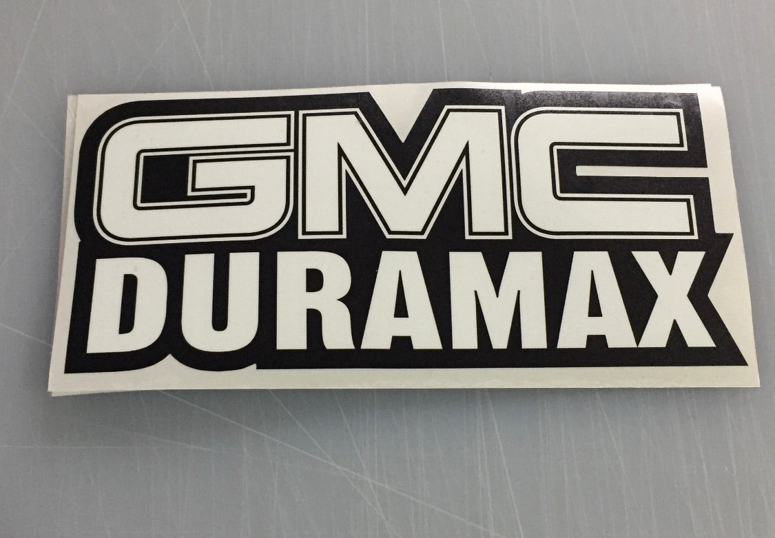 GMC Duramax Black Border