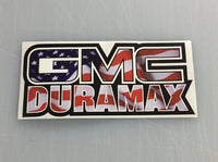 GMC Duramax Flag Decal
