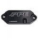 PPE 01-16 Duramax Coolant Block-Off Plate - Billet Aluminum - Black SKU 119000820